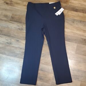 Rafaella Navy Ankle Pants